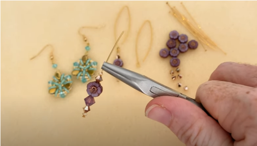 How to Make the Madeline Earrings featuring PRESTIGE Crystal Beads