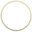Solid Brass Bangle, Round Domed Bracelet 1.5mm (1/16 Inch) Wide (1 Piece)
