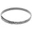 TierraCast Bracelet, Round Bangle 2.5 Inches 20 Gauge, 1 Bracelet, Tin Oxide