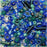 Toho Multi-Shape Glass Beads 'Mahou' Blue/Green Color Mix 8 Gram Tube