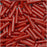 Toho Bugle Tube Beads Size #3 2x9mm Opaque Pepper Red 10 Grams