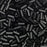 Miyuki Bugle Tube Beads, Cylinder Size #1 3x1.5mm, Matte Black (19.5 Grams)