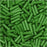 Miyuki Bugle Tube Beads, Cylinder Size #2 6x1.5mm, Opaque Green (17 Grams)