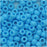 Toho Round Seed Beads 6/0 43 Opaque Blue Turquoise 8 Gram Tube
