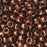 Toho Seed Beads, Round 6/0 #222 'Dark Bronze' (8 Grams)