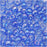 Toho Round Seed Beads 6/0 168 Transparent Rainbow Lt Sapphire 8 Gram Tube