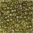 Toho Round Seed Beads 6/0 #457 'Gold Lustered Green Tea' 8g