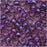 Toho Round Seed Beads 6/0 928 'Rainbow Rosaline/Opaque Purple Lined' 8 Gram Tube