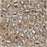 Toho Round Seed Beads 6/0 #994 'Gold Lined Rainbow Crystal' 8 Gram Tube