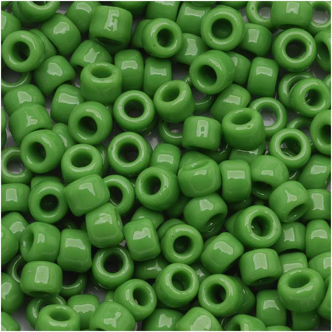 Toho Round Seed Beads 6/0 #47 'Opaque Mint Green' 8g