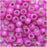 Toho Round Seed Beads 6/0 #2107 - Silver Lined Milky Hot Pink (8 Grams)