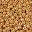 Toho Seed Beads, Round 8/0 #123D 'Opaque Lustered Dark Beige' (8 Grams)