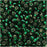 Toho Round Seed Beads 8/0 36 'Silver Lined Green Emerald' 8 Gram Tube