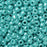 Toho Seed Beads, Round 8/0 #132 'Opaque Lustered Turquoise' (8 Grams)