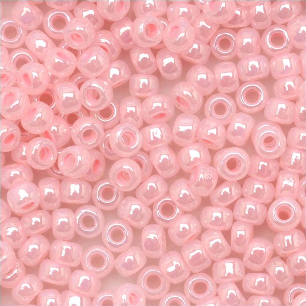 Toho Round Seed Beads 8/0 145 'Ceylon Innocent Pink' 8 Gram Tube