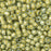 Toho Seed Beads, Round 8/0 #369 'Black Diamond/Orange Creme Lined' (8 Grams)