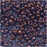 Toho Round Seed Beads 8/0 201 'Gold Lustered Amethyst' 8 Gram Tube