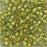 Toho Round Seed Beads 8/0 #246 'Luster Black Diamond/Opaque Yellow Lined' 8 Gram Tube