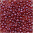 Toho Round Seed Beads 8/0 332 'Gold Lustered Raspberry' 8 Gram Tube