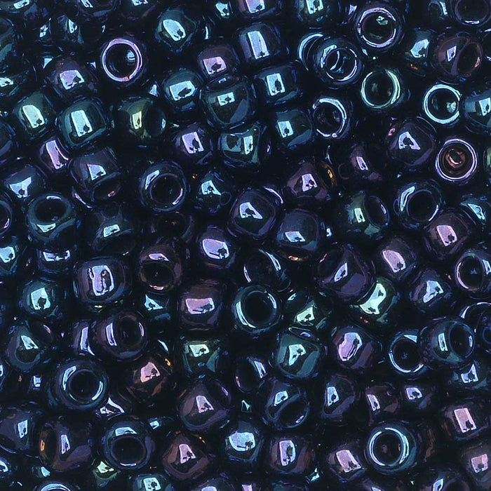 Toho Seed Beads, Round 8/0 #82 'Metallic Nebula' (8 Grams)