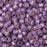 Toho Seed Beads, Round 8/0 #PF2108 'PermaFinish Silver Lined Milky Amethyst' (8 Grams)