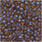 Toho Round Seed Beads 8/0 926 'Lt Topaz/Opaque Lavender Lined' 8 Gram Tube