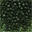 Toho Round Seed Beads 8/0 940 'Transparent Olivine' 8 Gram Tube