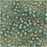 Toho Round Seed Beads 8/0 #952 'Rainbow Light Topaz/Sea Foam Lined' 8g