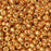 Toho Seed Beads, Round 8/0 #PF591 'Permafinish Galvanized Old Gold' (8 Grams)
