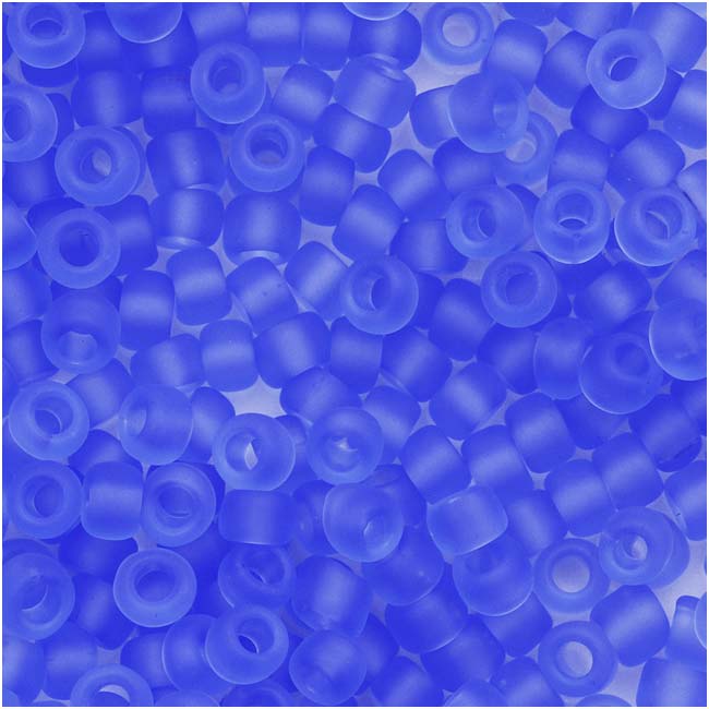 Perline Toho Round 11/0 #167BDF – Transparent Rainbow Frosted Teal – Tubo Da 8 Grammi