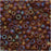 Toho Round Seed Beads 8/0 177F 'Transparent Rainbow Frosted Smoky Topaz' 8 Gram Tube
