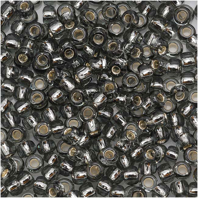 Toho Round Seed Beads 8/0 29B 'Silver Lined Gray' 8 Gram Tube