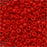 Toho Round Seed Beads 8/0 45A 'Opaque Cherry' 8 Gram Tube