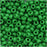 Toho Round Seed Beads 8/0 47D 'Opaque Shamrock' 8 Gram Tube