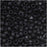 Toho Round Seed Beads 8/0 49F 'Opaque Frosted Jet' (250 Grams)