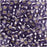 Toho Round Seed Beads 8/0 #39 - Silver Lined Tanzanite (8 Grams)