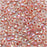 Toho Round Seed Beads 8/0 #784 - AB Crystal / Sandstone Lined (8 Grams)