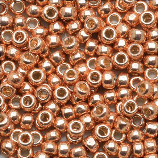 rose gold seeds Toho Round Seed Beads 8/0 #PF551