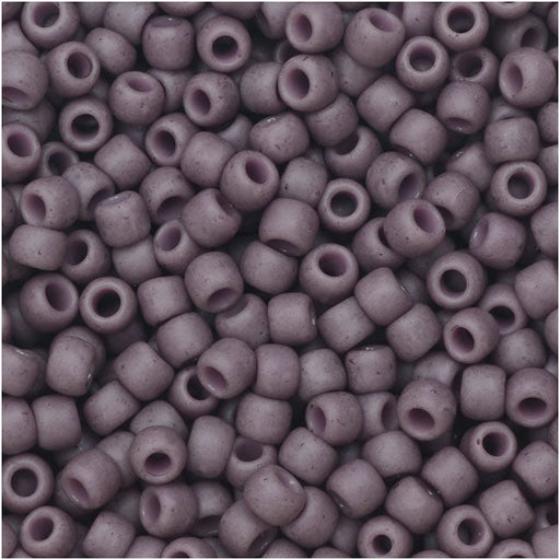 Toho Seed Beads, Round 8/0 Semi Glazed, Lavender (8 Gram Tube)