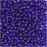 Toho Round Seed Beads 11/0 28 Silver Lined Cobalt 8 Gram Tube