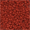 Toho Round Seed Beads 11/0 45 Opaque Pepper Red 8 Gram Tube