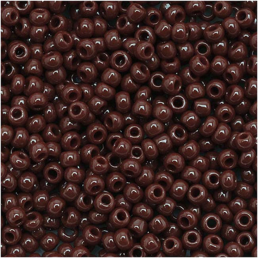 Toho Round Seed Beads 11/0 46 'Opaque Oxblood' 8 Gram Tube