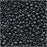 Toho Round Seed Beads 11/0 #81 'Metallic Hematite' 8 Gram Tube