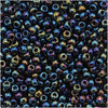 Toho Round Seed Beads 11/0 86 'Metallic Rainbow Iris' 8 Gram Tube