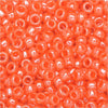 Toho Round Seed Beads 11/0 129 'Opaque Lustered Pumpkin' 8 Gram Tube