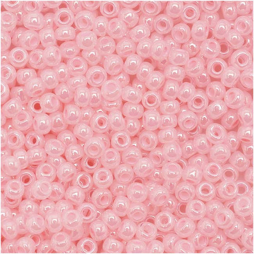 Toho Round Seed Beads 11/0 145 'Ceylon Innocent Pink' 8 Gram Tube