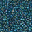 Toho Seed Beads, Round 11/0 #167BD 'Transparent Rainbow Teal' (8 Grams)