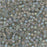 Toho Seed Beads, Round 11/0 #176AF 'Transparent Rainbow Frosted Black Diamond' (8 Grams)