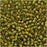 Toho Round Seed Beads 11/0 246 'Luster Black Diamond/Opaque Yellow Lined' 8 Gram Tube