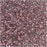 Toho Round Seed Beads 11/0 267 'Crystal/Rose Gold Lined' 8 Gram Tube